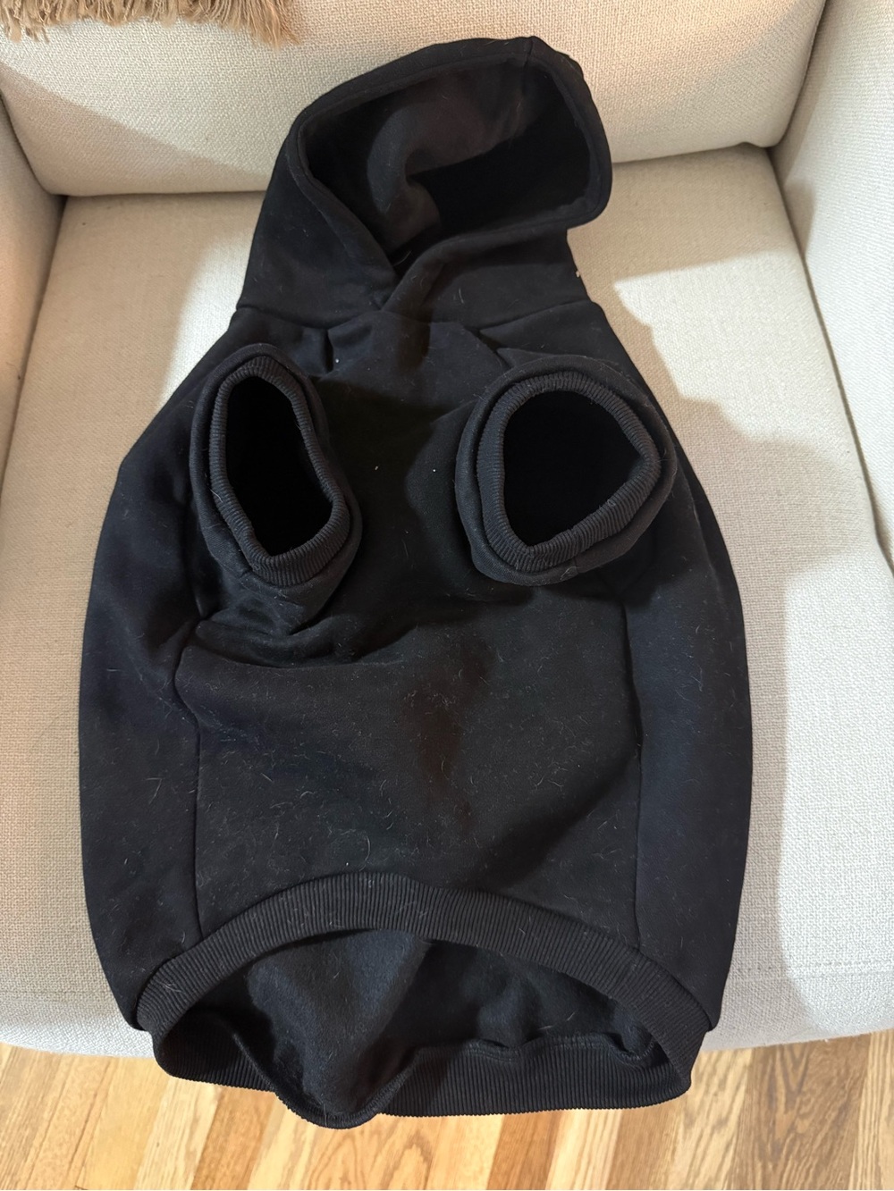 COMFRT Black Dog Hoodie - Picture 2 of 2